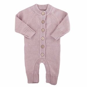 Caden Lane Sweater Romper iris